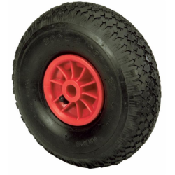 RUOTA PNEUMATICA MISURA 3.00X4"CON CERCHIO IN NYLON