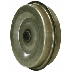 RUOTA IN LAMIERA 320X100  Ø30