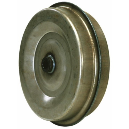 RUOTA IN LAMIERA 320X100  Ø30