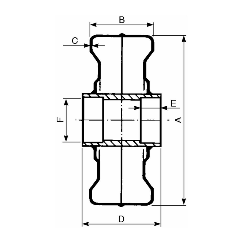 RUOTA IN LAMIERA 280x120