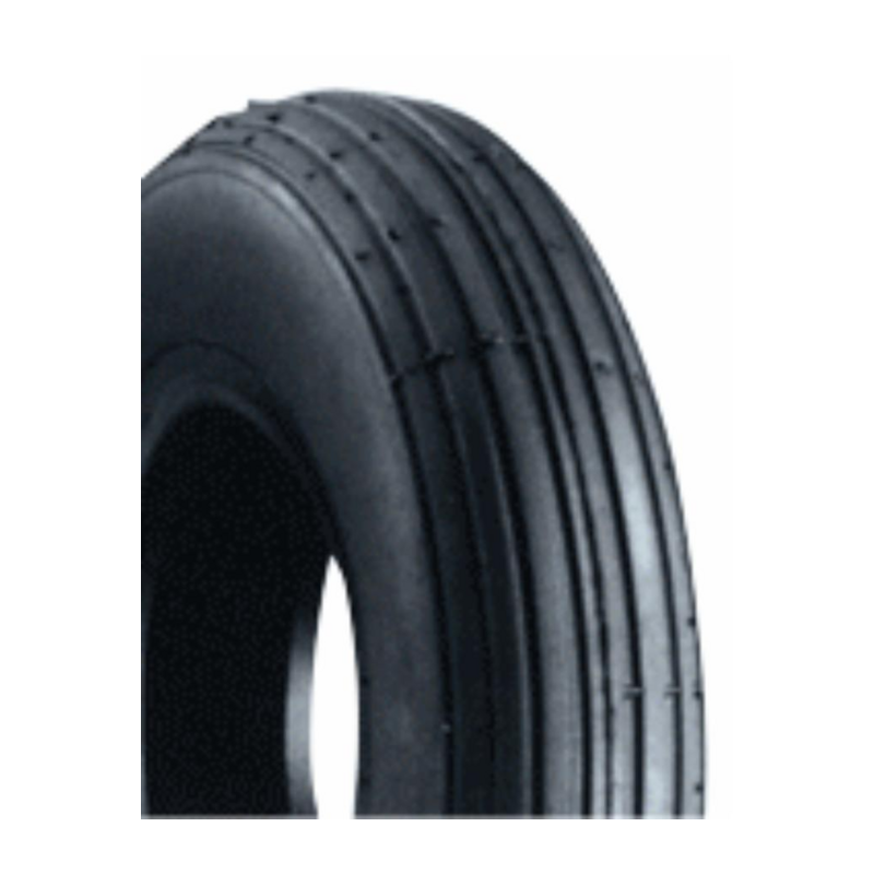 PNEUMATICO RIGATO  CON CAMERA D'ARIA 4.80/4.00 X 8"
