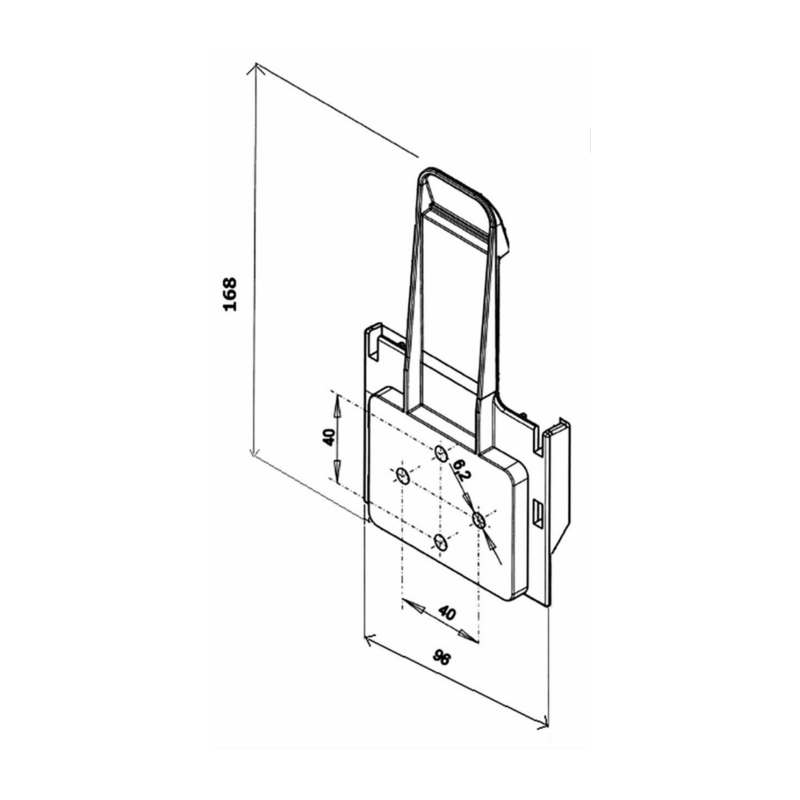 SUPPORTO PER CUNEO ART. AMA 05952