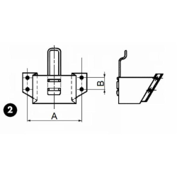 SUPPORTO PER CUNEO ARTICOLO AMA 05954