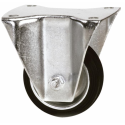 RUOTA GOMMATA 150X40 SUPPORTO FISSO