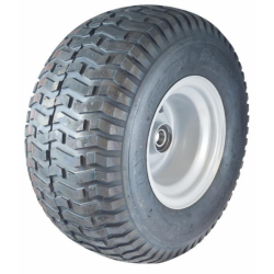 RUOTA PNEUMATICA RIGATA MISURE 18X8.50X8" CON CUSCINETTI