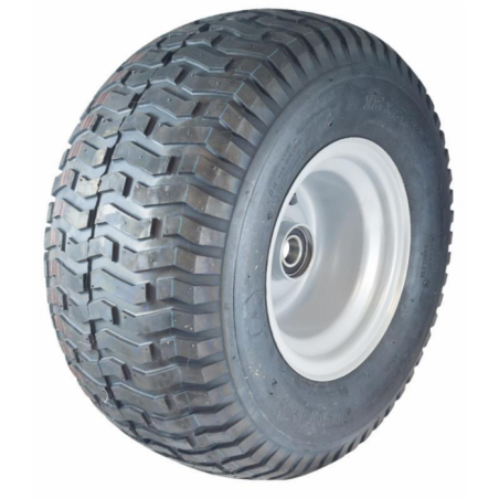 RUOTA PNEUMATICA RIGATA MISURE 18X8.50X8" CON CUSCINETTI