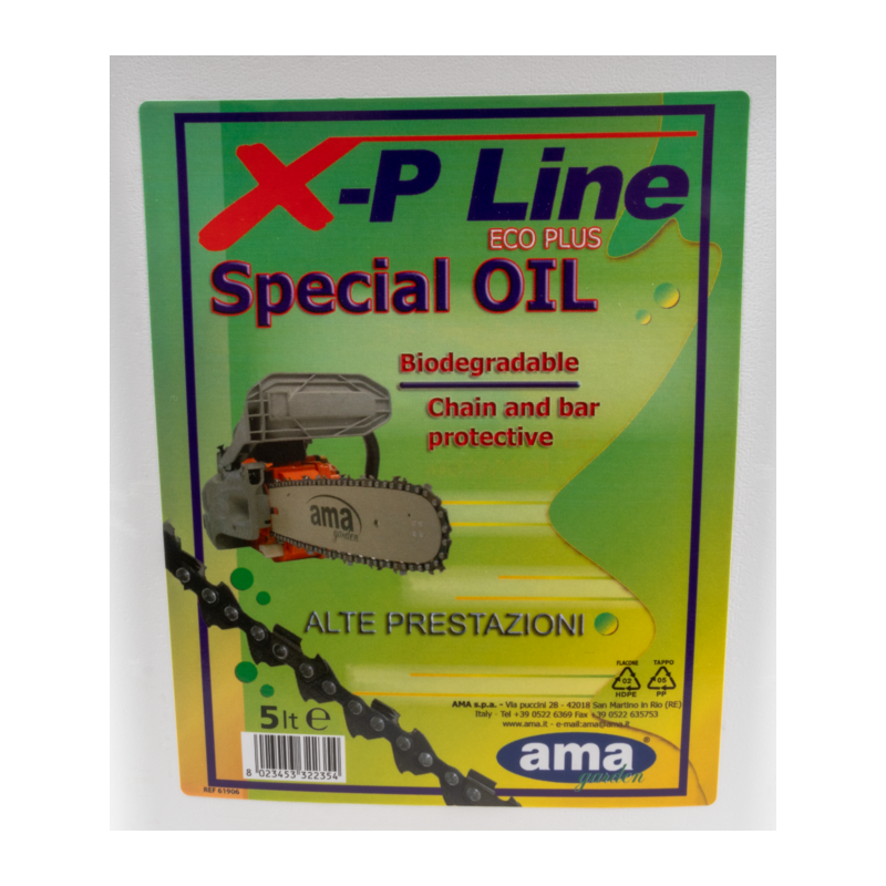 OLIO PROTETTIVO CATENA .XP-LINE ECO-PLUS 5 LT