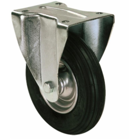 RUOTA PNEUMATICA Ø 260MM SUPPORTO FISSO