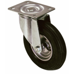 RUOTA PNEUMATICA Ø 260MM CON SUPPORTO GIREVOLE