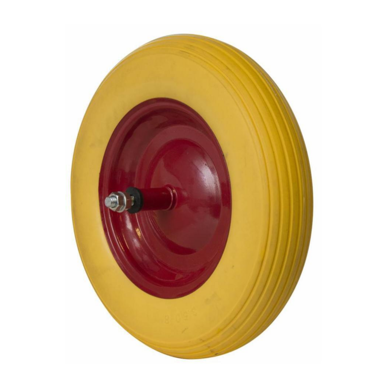 RUOTA CARRIOLA IN POLIURETANO