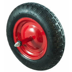 RUOTA PNEUMATICA PER CARRIOLA CON ASSALE DA 260MM