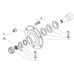 COLONNETTA M18 PER ASSALI IN BLISTER 12 PZ