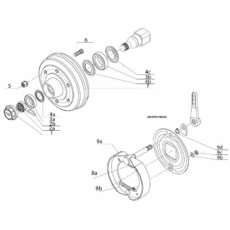 KIT CUSCINETTI 30208+32013 ADR IN BLISTER 1 PZ