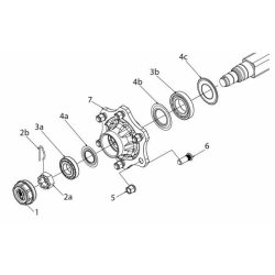 KIT CUSCINETTI 30208+30211 ADR IN BLISTER 1 PZ