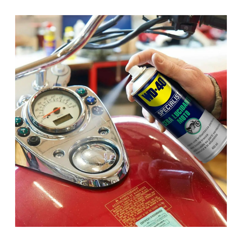 WD40 SPECIALIST MOTO CERA LUCIDANTE