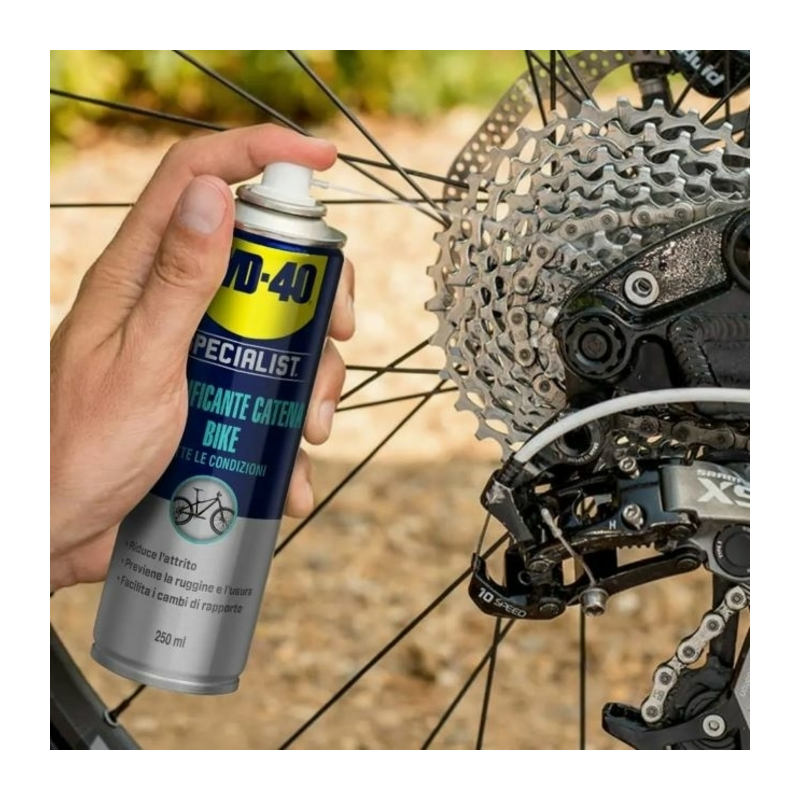 wd40 specialist bike lubrificante catena universale