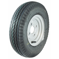 RUOTA 4.50-10" CON CERCHIO IN FERRO A 4 FORI  FIAT