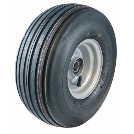 RUOTA PROFILO RIGATO 15X6.00-6" E CERCHIO IN FERRO 10PR