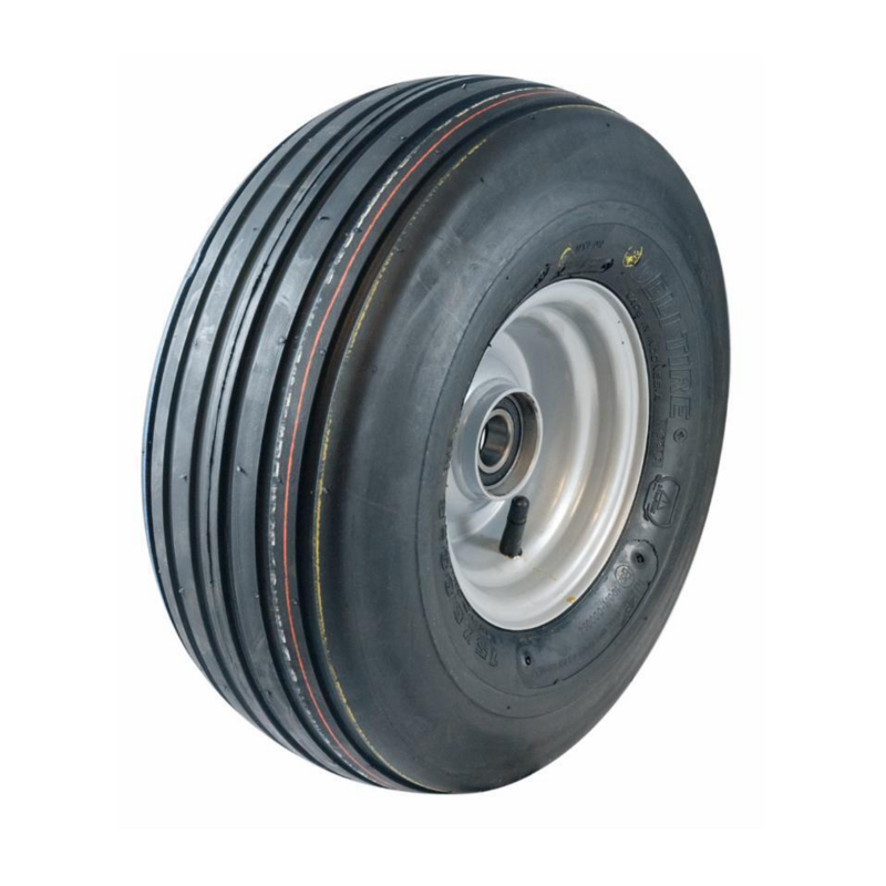 RUOTA PNEUMATICA 16X6.50-8" 10PR CON CERCHIO IN FERRO, FORO Ø 25