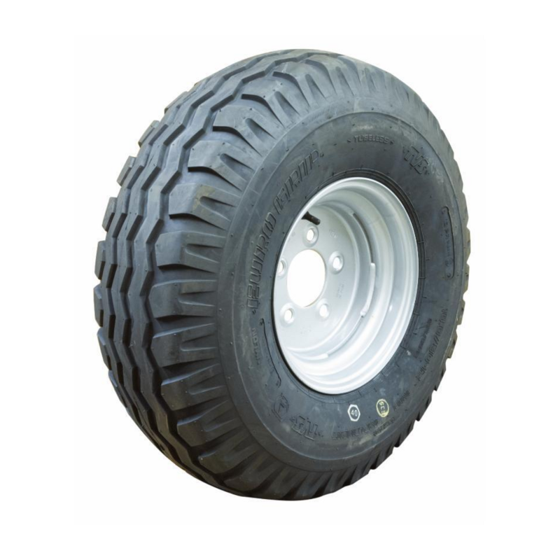 RUOTA 10.0/80-12" 10 PR CON CERCHIO IN FERRO A 5 FORI