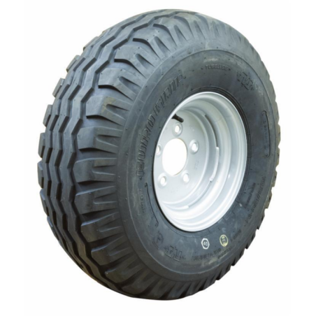 RUOTA 10.0/80-12" 8 PR CON CERCHIO IN FERRO A 5 FORI