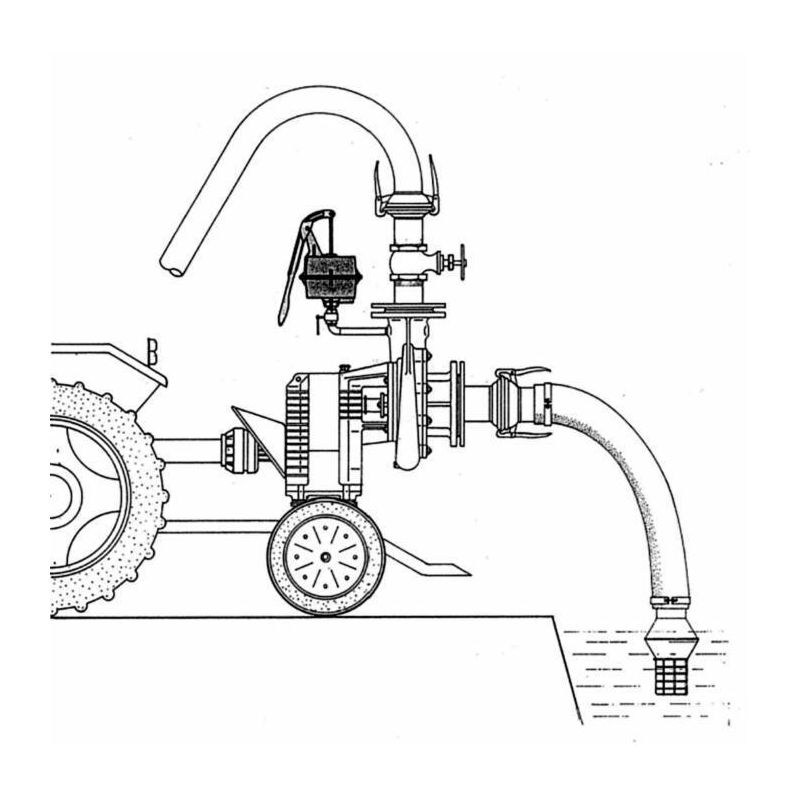 VALVOLA DI SCARICO PER POMPA DEL VUOTO