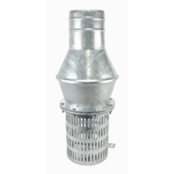 Valvola di fondo portagomma ø 80 mm