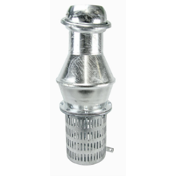 Valvola di fondo semigiunto sferico maschio Ø 80 mm