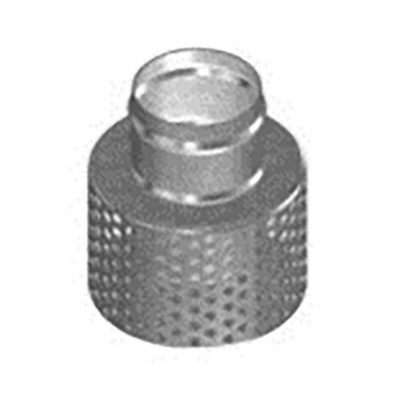 Filtro zincato con portagomma ø 60 mm