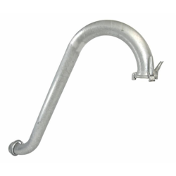 Collo di cigno zincato Ø 120 mm