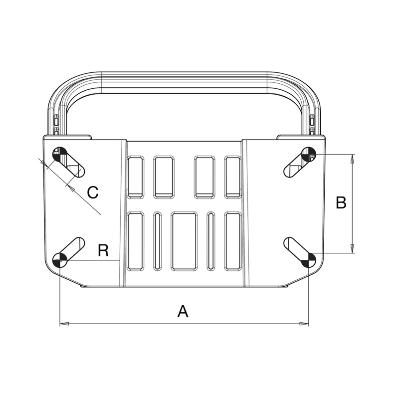 PORTA CUNEO PER CUNEO RAGGIO 460