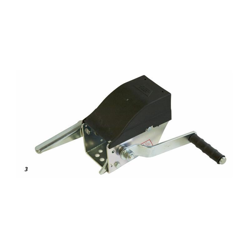 ARGANO CON FRENO MANUALE PORTATA 550KG