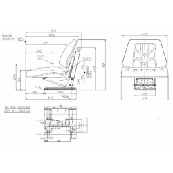 SEDILE SKY CON MOLLEGGIO VERTICALE