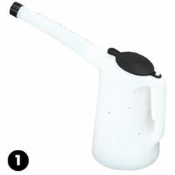 BROCCA IN POLIETILENE  1 LITRO CON COPERCHIO