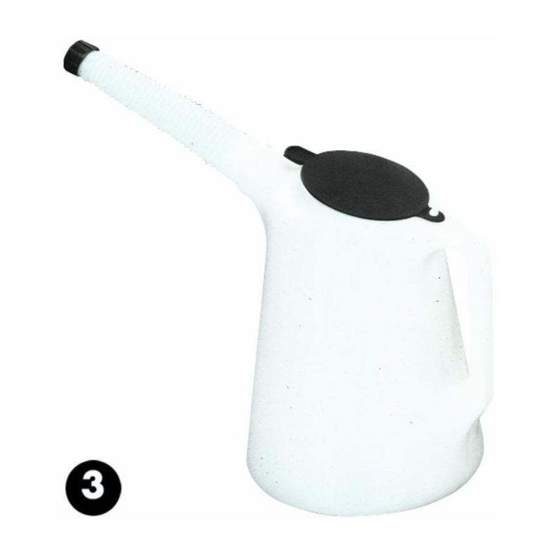 BROCCA IN POLIETILENE 5 LITRI CON COPERCHIO