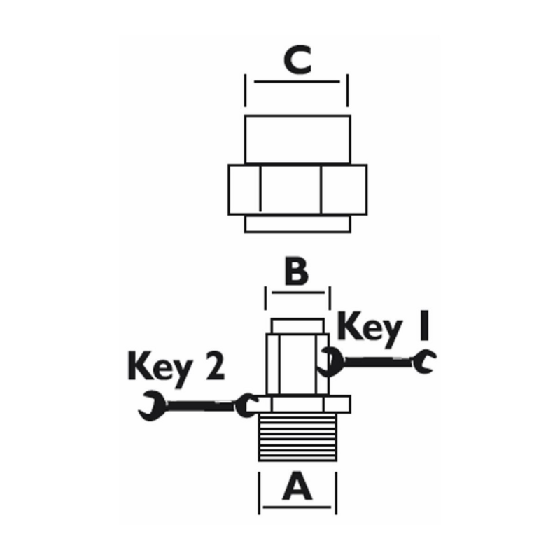 RACCORDO 3/4G RECUPERABILE"