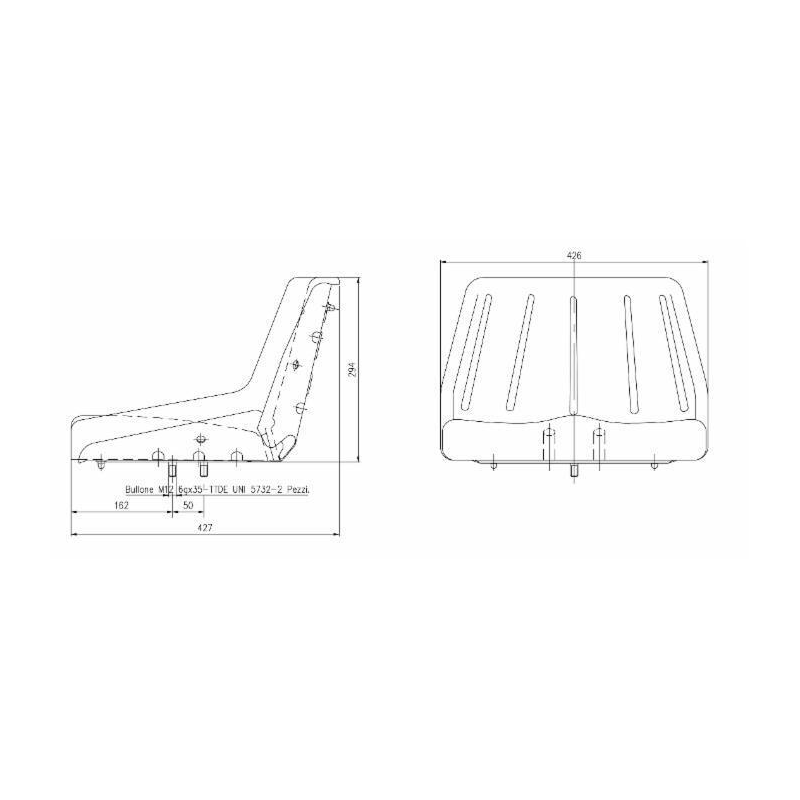 SEDILE 322  ECONOMICO