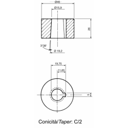 VOLANTE DIAMETRO 300 C2 SENZA POMELLO