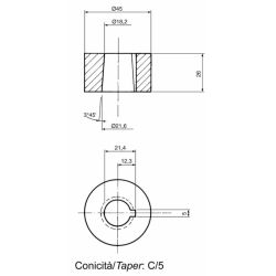 VOLANTE DIAMETRO 300 C5 SENZA POMELLO