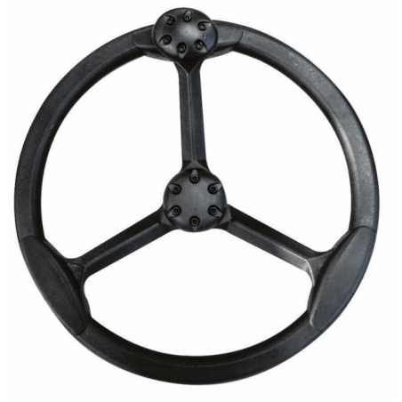 VOLANTE DIAMETRO 300 C6 CON POMELLO