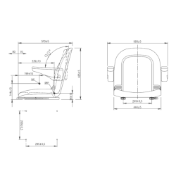SEDILE GARDEN MOVI CON BRACCIOLI