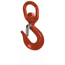 GANCIO GIREVOLE CON SICURA PORTATA 800KG