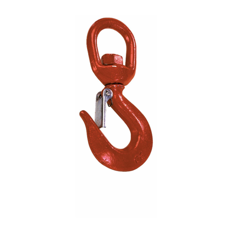 GANCIO GIREVOLE CON SICURA PORTATA 2000KG