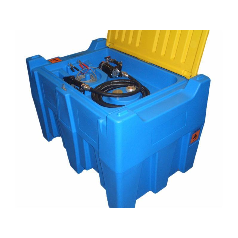 CONTENITORE DISTRIBUTORE GASOLIO 440LT