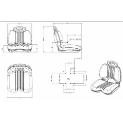 SEDILE CONFORT SUPER SPORT IN SKY