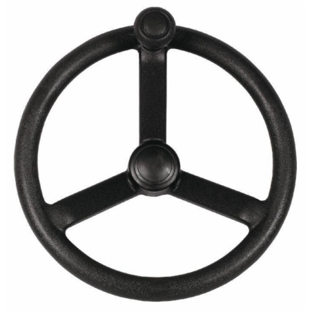 VOLANTE DIAMETRO 360 C6 CON POMELLO