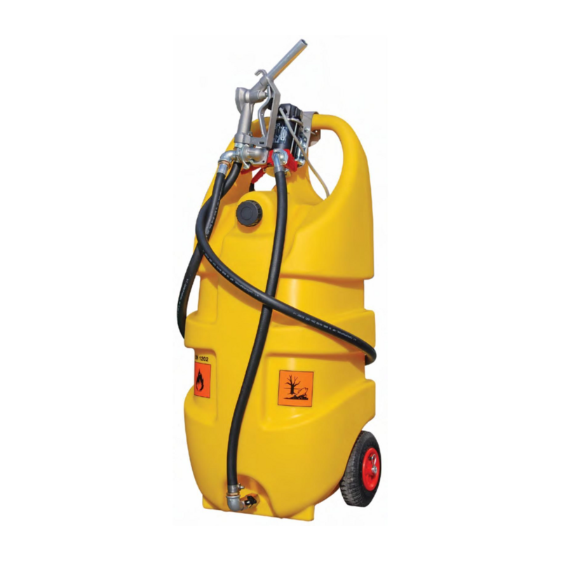 CONTENITORE TROLLEY GASOLIO 110LT