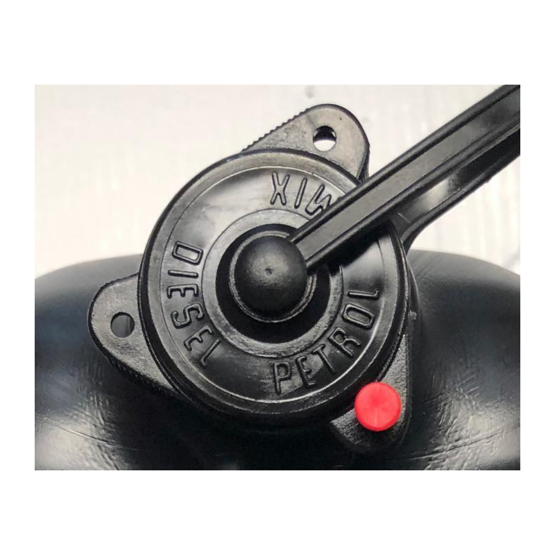 TANICA NERA IN PLASTICA 20 LT