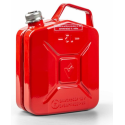TANICA DI METALLO 5L, ROSSA CON TAPPO A VITE