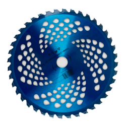 DISCO CON PLACCHETTE IN TUNGSTENO 40 DENTI Ø255 ANODIZZATO